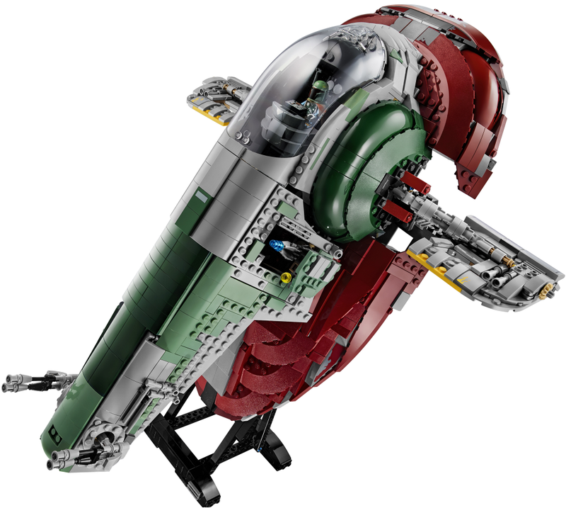 Illustration for article titled Slave I en Lego: el tesoro que todo fan de Star Wars desearía tener